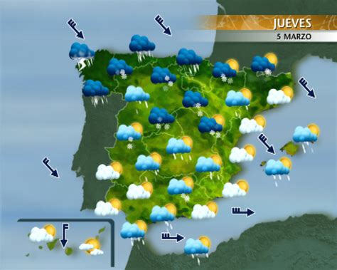 Previsión meteorológica de tres días para Garciaz ...